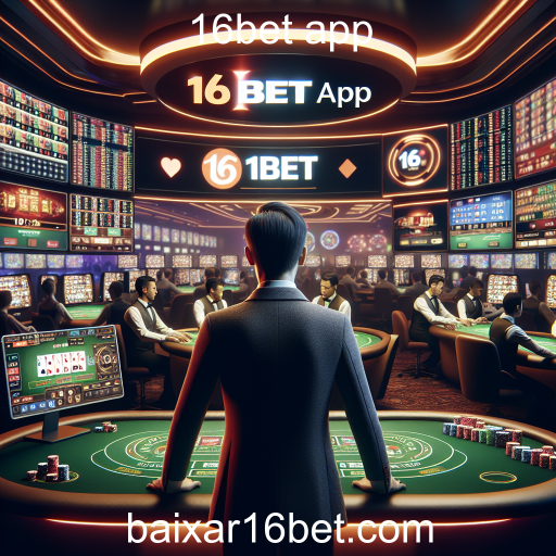 Descubra a Experiência de Jogo Ao Vivo no 16bet App